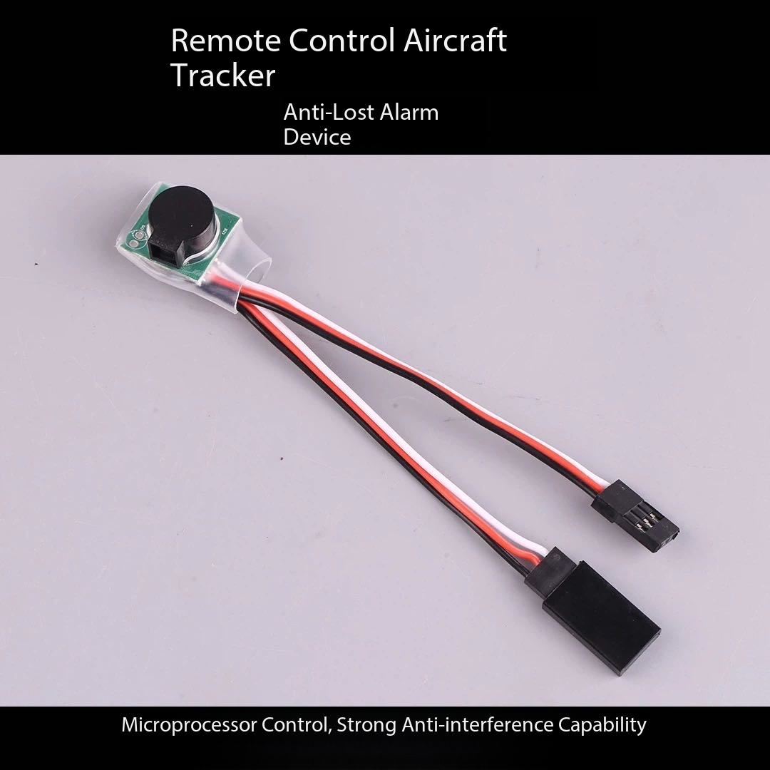 Drone Battery Alarm - เครื่องติดตามสัญญาณเตือนการสูญหายขนาดเล็ก พร้อมเสียงเตือน AM PCM PPM สำหรับเครื่องบินบังคับวิทยุ