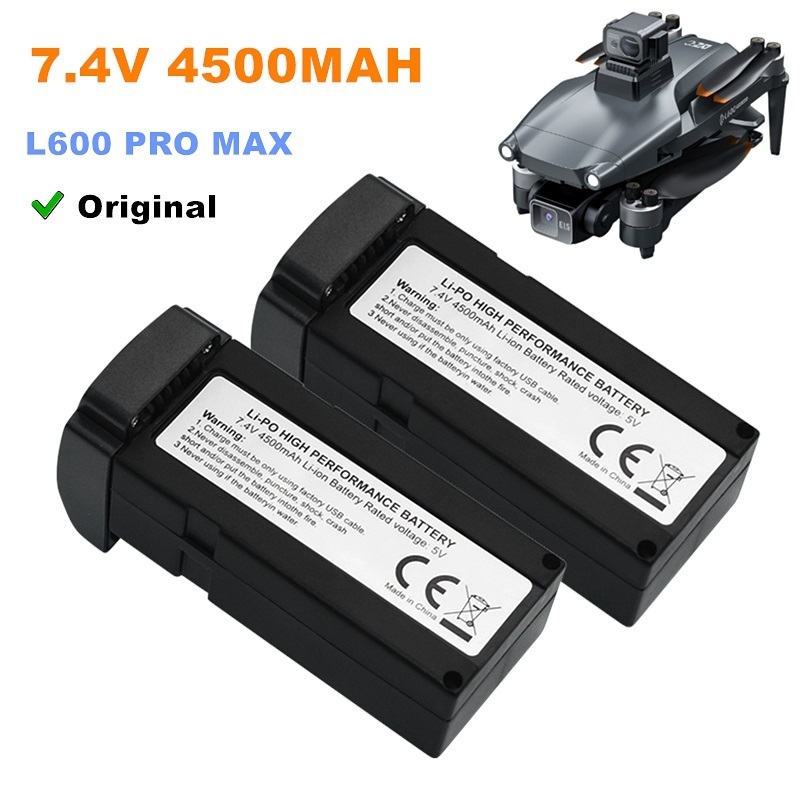 Drone Battery Balance Charger - 7.4v 4500mah แบตเตอรี่ LI-PO L600 Pro