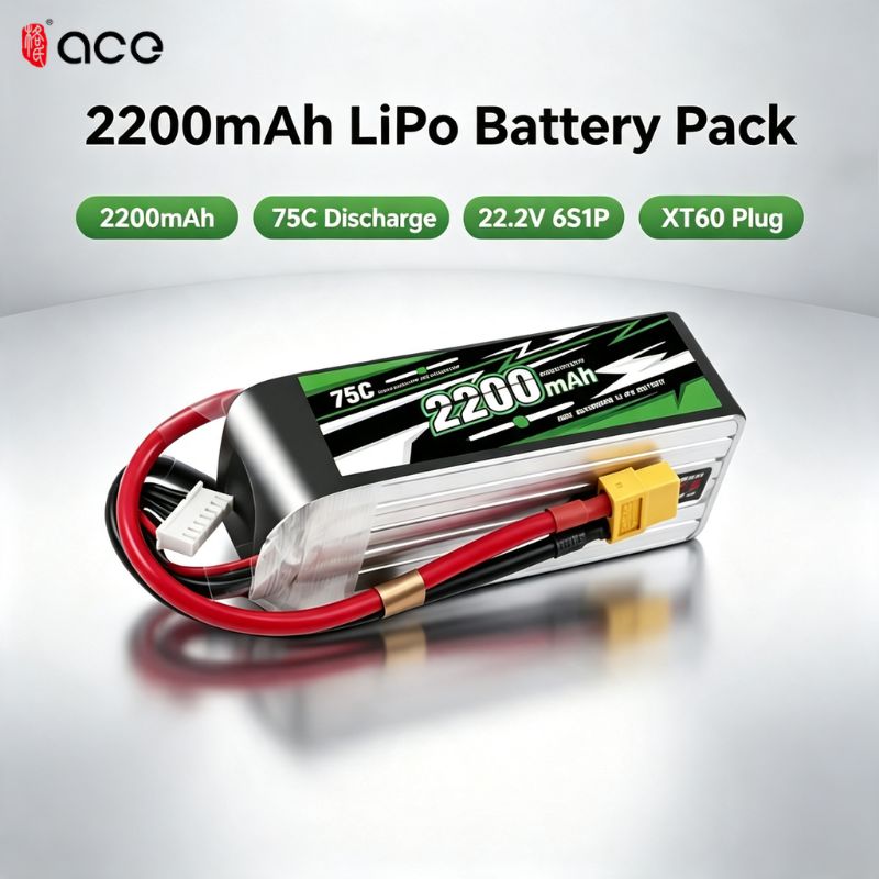 Drone Battery 6S - แบตเตอรี่ Lipo รุ่นใหม่ Gens ACE 22.2V
