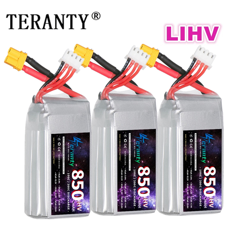 Drone Battery Connector - 1/2/3PCS TERANTY 3S 11.4V แบตเตอรี่ Lipo
