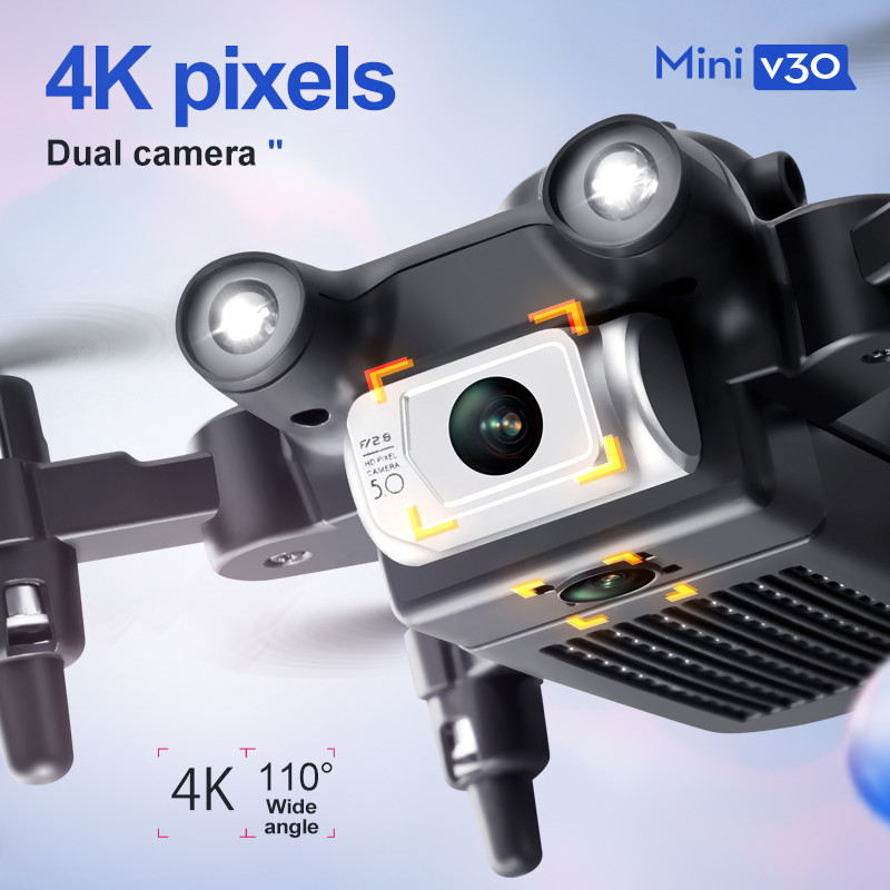 Mini V30 WiFi FPV Drone 4K HD  - Drone Battery Box บทวิจารณ์และราคา