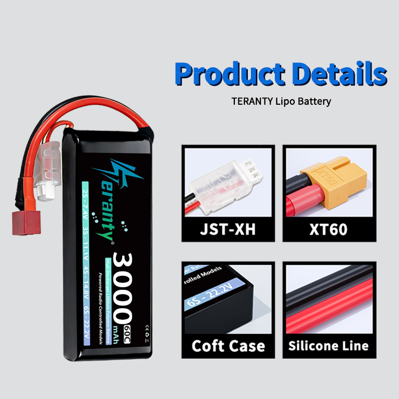แบตเตอรี่ลิเธียมโพลิเมอร์ TERA - Drone Battery 4S บทวิจารณ์และราคา