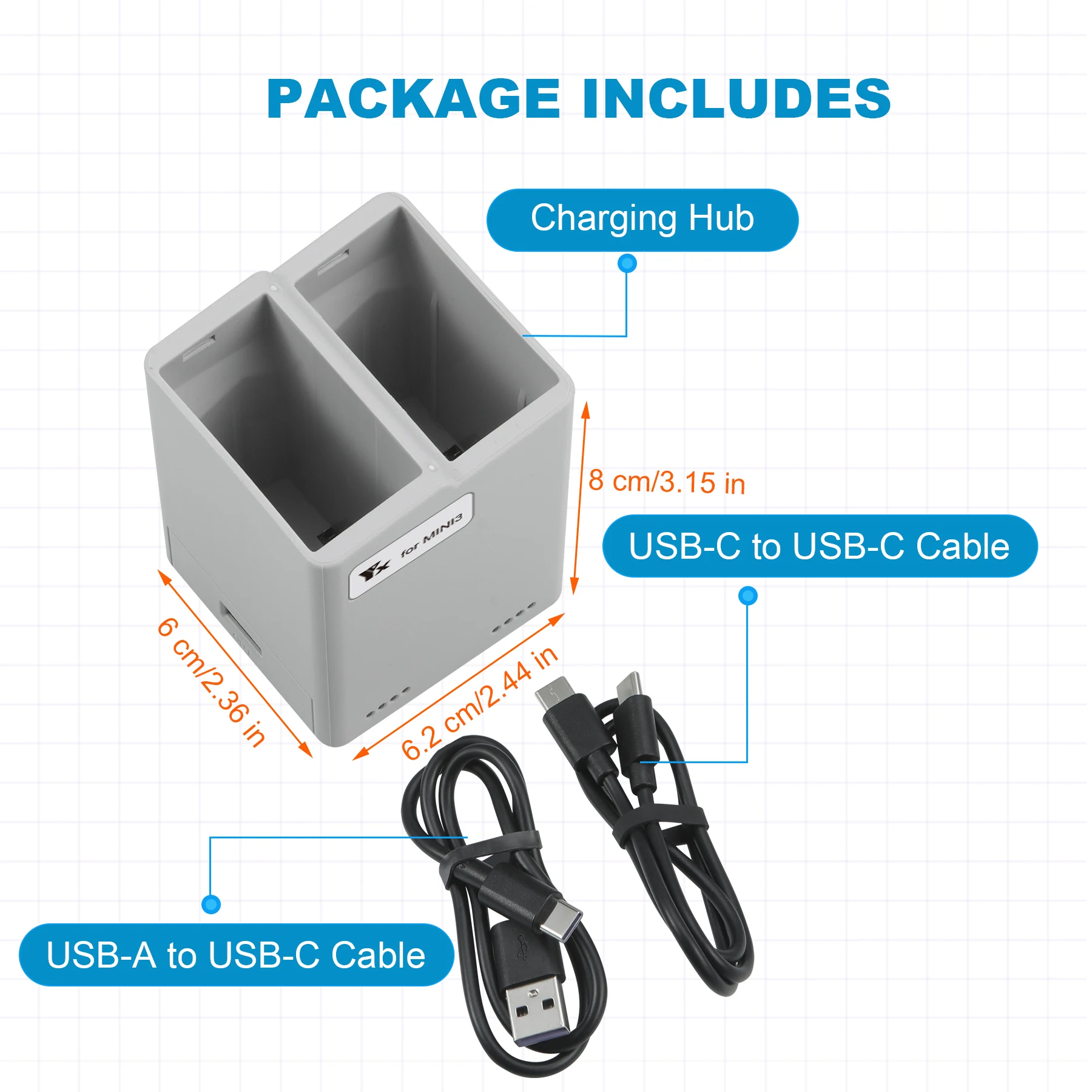 ฮับชาร์จสำหรับ DJI MINI 4 Pro  - Drone Battery Balance Charger บทวิจารณ์และราคา