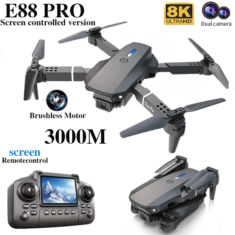 Professional E88 PRO Drone หน้ - Drone Battery Case บทวิจารณ์และราคา