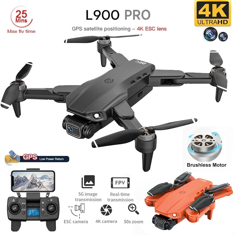 โดรน4K L900โปร GPS โดรน4K กล้อ - Drone Battery Box บทวิจารณ์และราคา