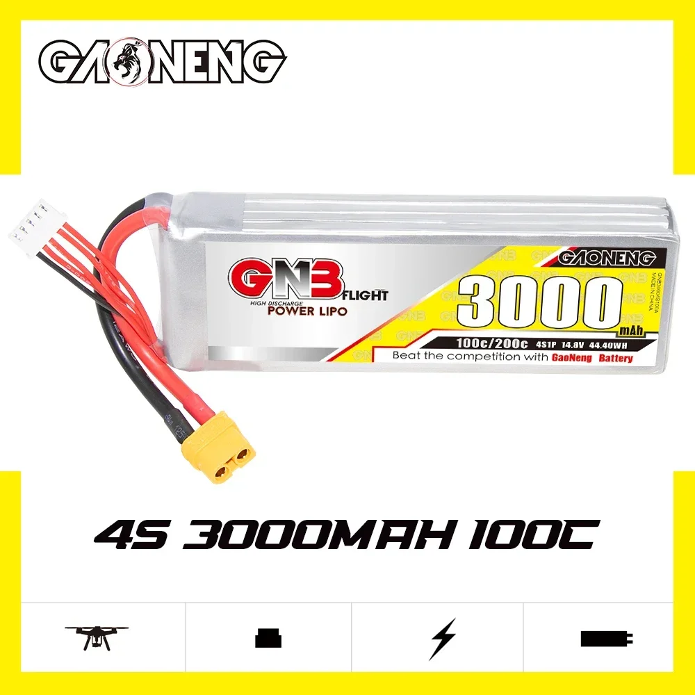 GAONENG GNB 3000mAh 4S 100C 20 - Drone Battery 4S บทวิจารณ์และราคา