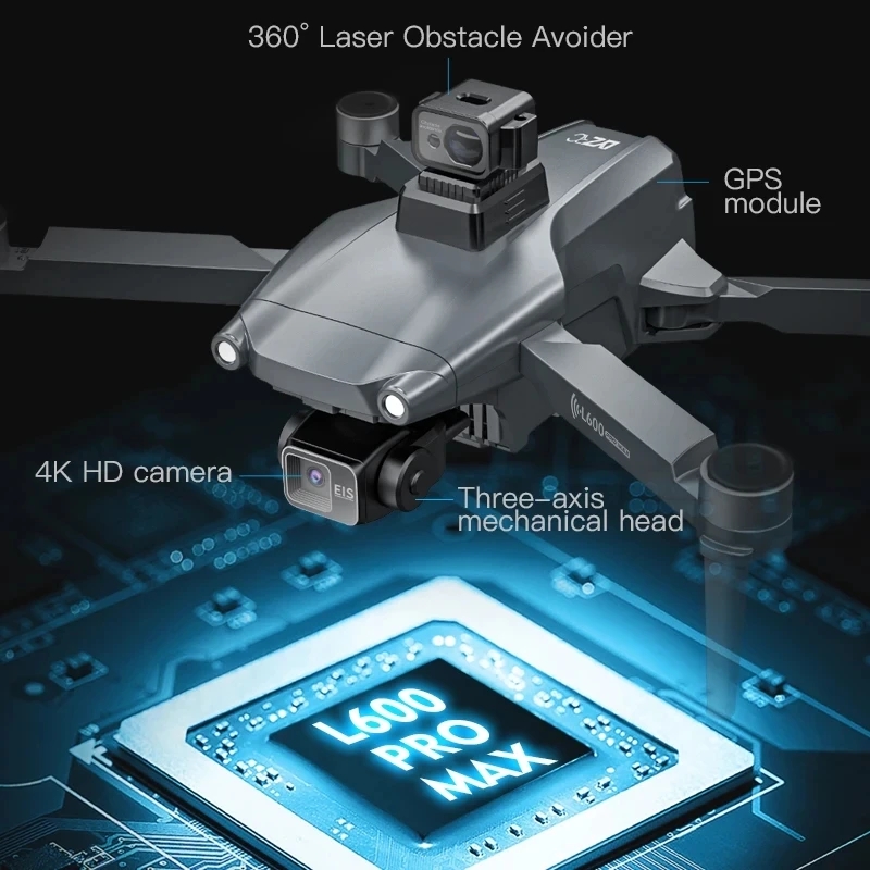 L600 PRO MAX GPS Drone Profess - Drone Battery Box บทวิจารณ์และราคา