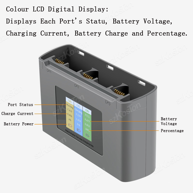 สําหรับ DJI Mavic Mini 2/SE Mi - Drone Battery Balance Charger บทวิจารณ์และราคา