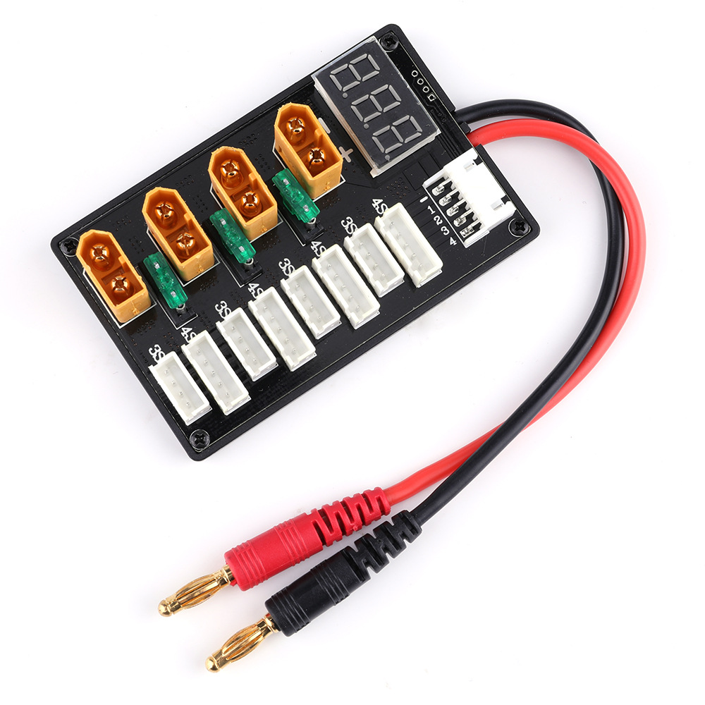 XT60ปลั๊ก3S 4S Lipo แบตเตอรี่ช - Drone Battery Parallel Board บทวิจารณ์และราคา