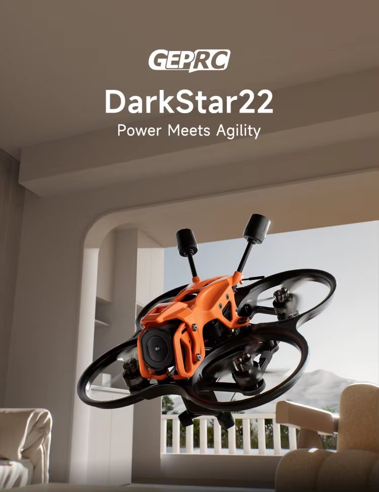 โดรน GEPRC DarkStar22 O4 Pro H - Drone Battery 4S บทวิจารณ์และราคา
