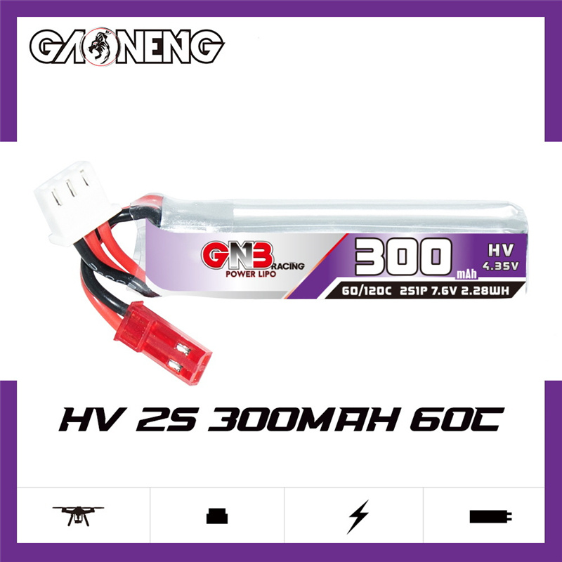 GAONENG GNB 2S 7.6V 300mAh 60C - Drone Battery Connector บทวิจารณ์และราคา