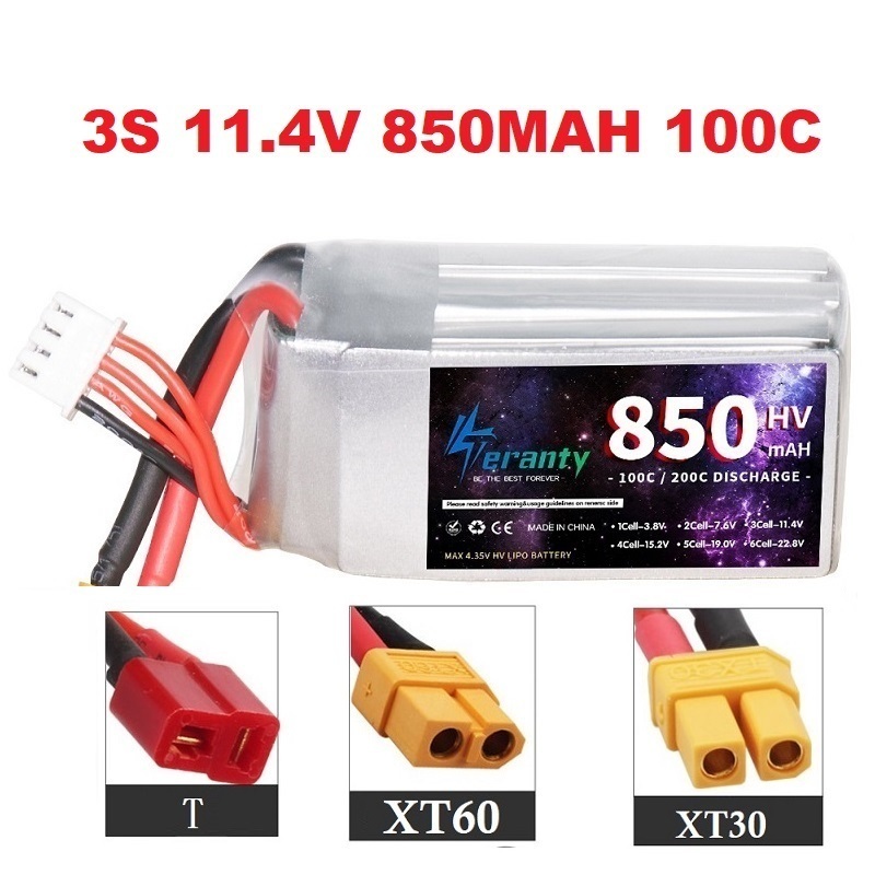 1/2/3PCS TERANTY 3S 11.4V แบตเ - Drone Battery Connector บทวิจารณ์และราคา